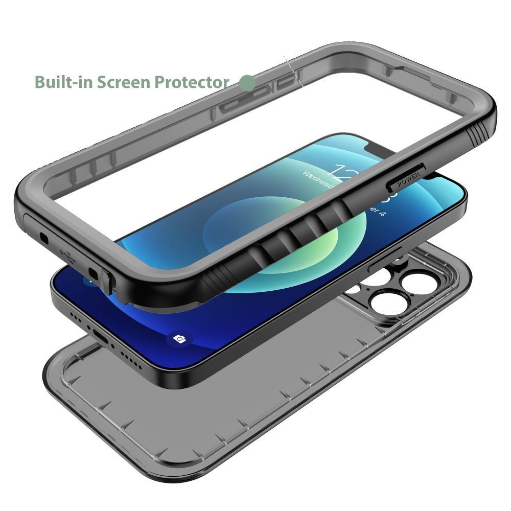 Tech-Protect Samsung Galaxy S23 Ultra Vandtæt Cover - Gennemsigtig ...