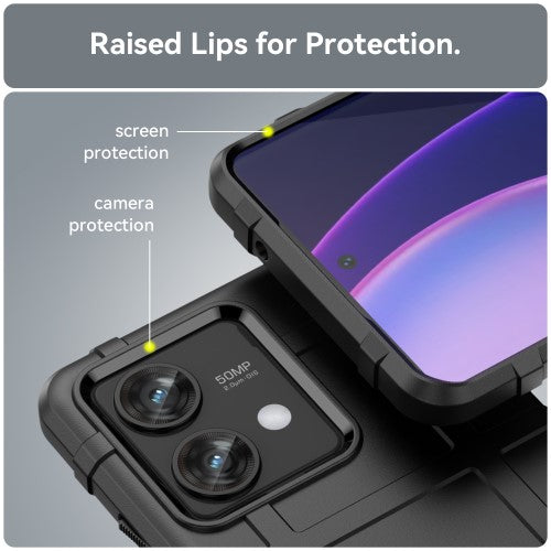 Motorola Edge 40 Pro Rugged Shield Case