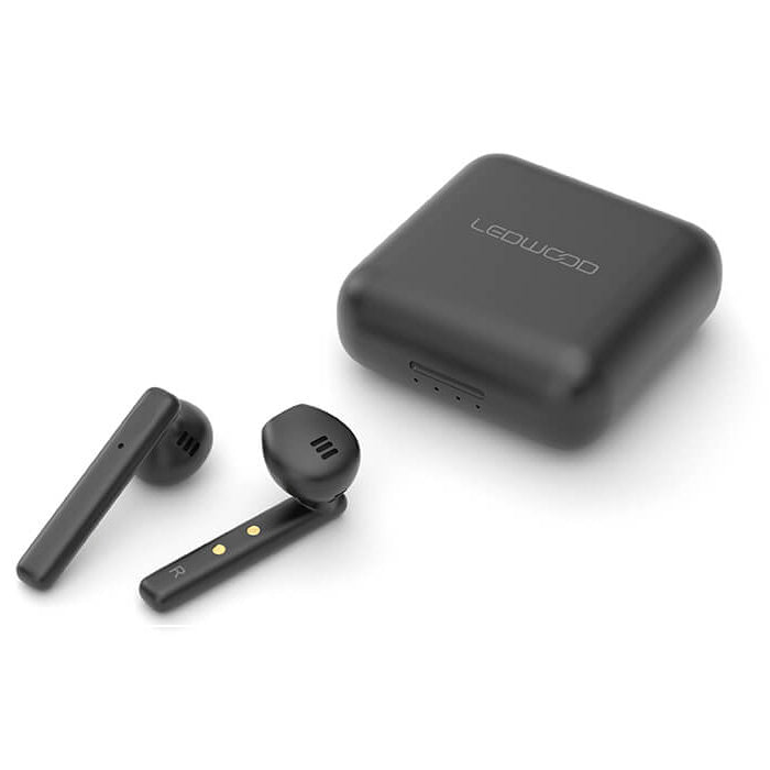 LEDWOOD Hubble True Wireless Headset In Ear m. Mikrofon Sort