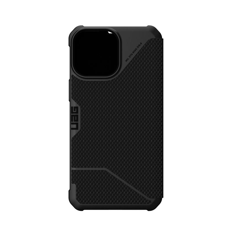 iPhone 13 Pro UAG METROPOLIS Series Folio Cover - Kevlar - Sort